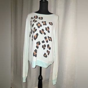 Wildfox leopard sweatshirt